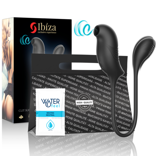 IBIZA - Stimolatore con aspirante clitoride magico e vibrazione - immagine 2