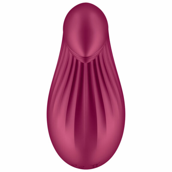 SATISFYER - VIBRATORE DA APPOGGIO DIPPING DELIGHT ROSSO - immagine 3