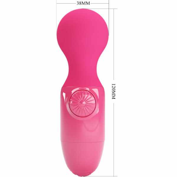 PRETTY LOVE - MINI MASSAGGIATORE PERSONALE MAGENTA - immagine 3