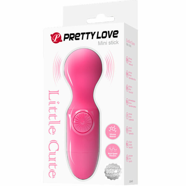 PRETTY LOVE - MINI MASSAGGIATORE PERSONALE MAGENTA - immagine 5