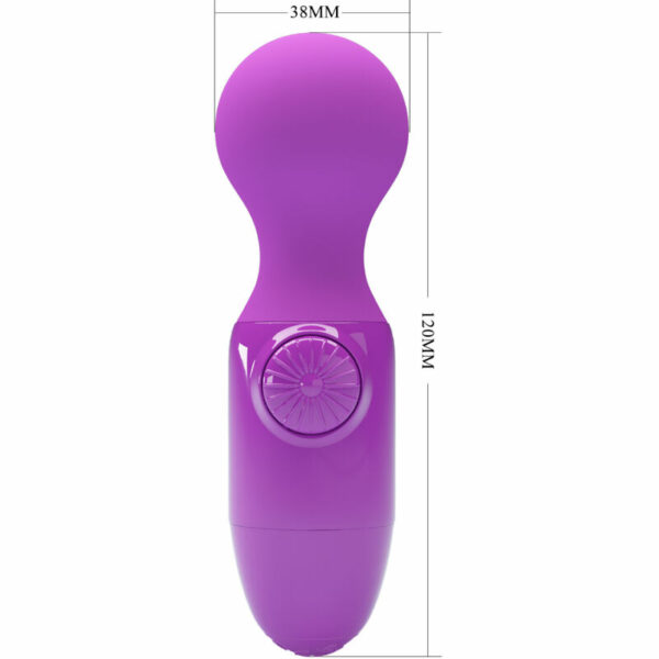 PRETTY LOVE - MINI MASSAGGIATORE PERSONALE VIOLA - immagine 2