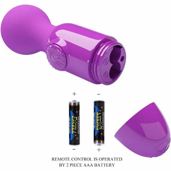 PRETTY LOVE - MINI MASSAGGIATORE PERSONALE VIOLA - immagine 3