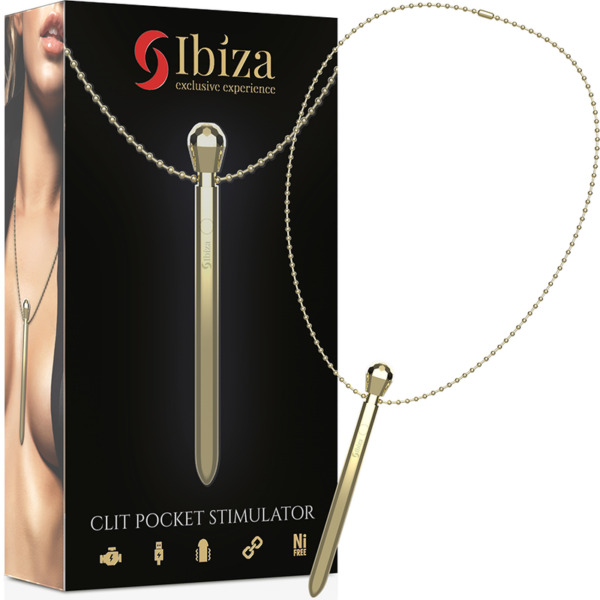 IBIZA - Stimolatore Clit Pocket Collana Caricatore USB - immagine 3