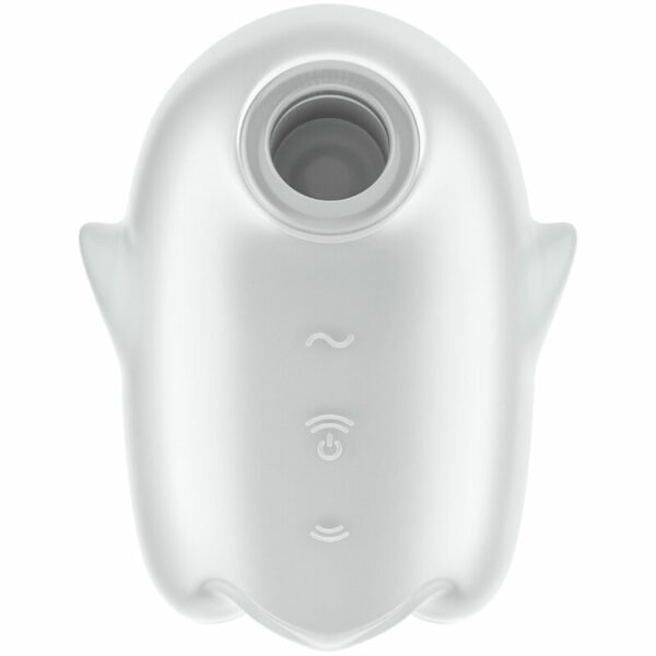 SATISFYER - GHOST AIR PULSE & VIBRATORE BIANCO - immagine 3