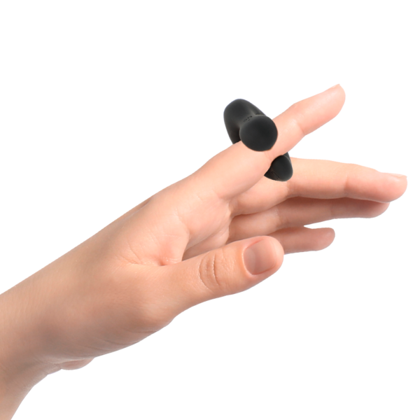 BLACK&SILVER - DUCKYMANIA DITALE RICARICABILE STIMOLANTE D'ANATRA IN SILICONE - immagine 2