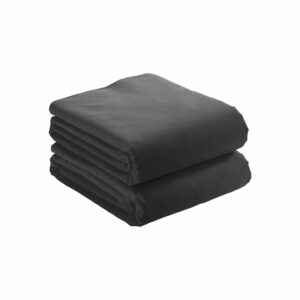 Asciugamano in microfibra  Ultra assorbente 50 x 100 cm  Nero