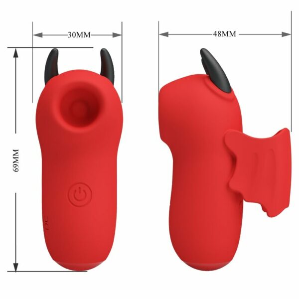 PRETTY LOVE - MINI GIOCATTOLI DIVERTENTI DELLO STIMOLATORE MAGIC DIAVOLO - immagine 3