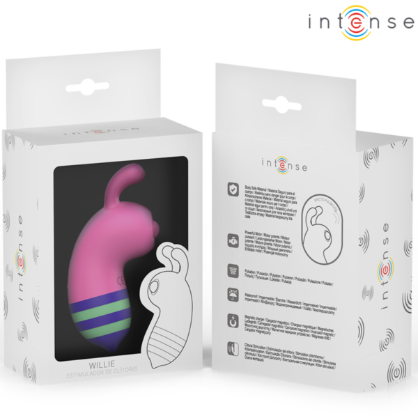 INTENSE - WILLY STIMOLATORE BEE ROSA / VERDE - immagine 4