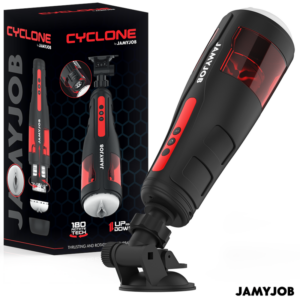 JAMYJOB - MASTURBATORE VAGINALE AUTOMATICO STORM 10 MODALITÀ DI ASPIRAZIONE E SPINTA