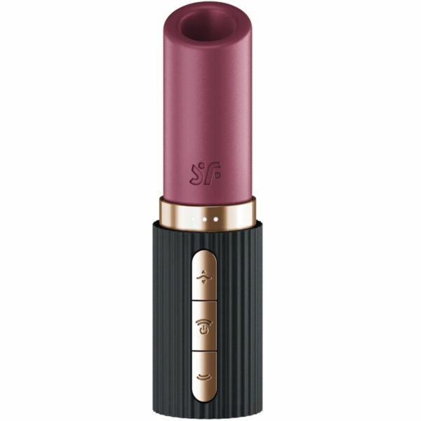 SATISFYER - PRO 2 KISS WAVE STIMOLATORE CLITORIDEO GRANATO / NERO - immagine 2