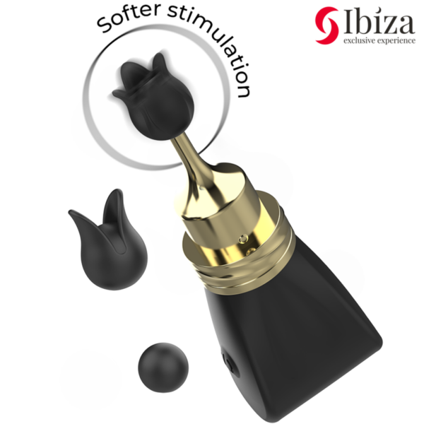 IBIZA - STIMOLATORE CLITORIDEO 3 TESTE ARCO - immagine 2