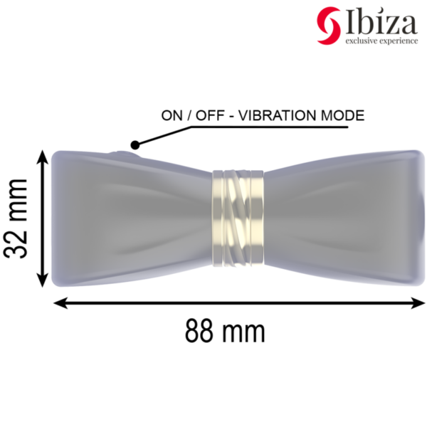 IBIZA - STIMOLATORE CLITORIDEO 3 TESTE ARCO - immagine 4