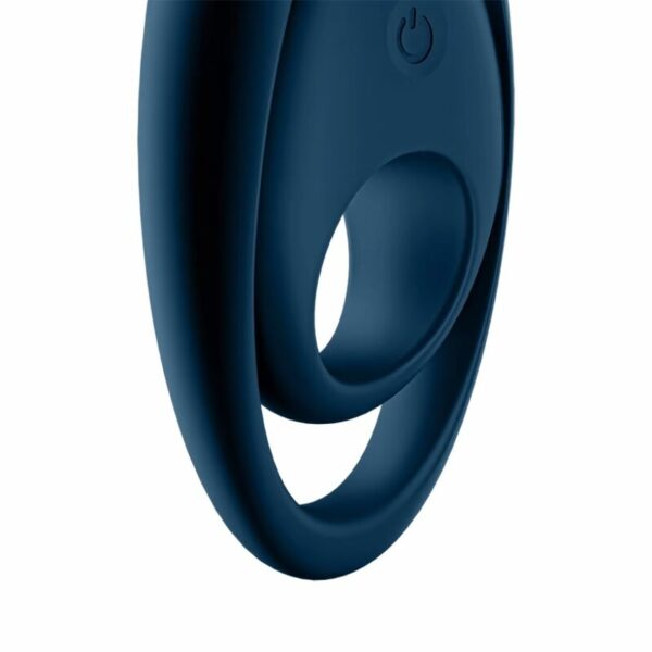 SATISFYER - VIBRATORE AD ANELLO GLORIOUS DUO BLU - immagine 2