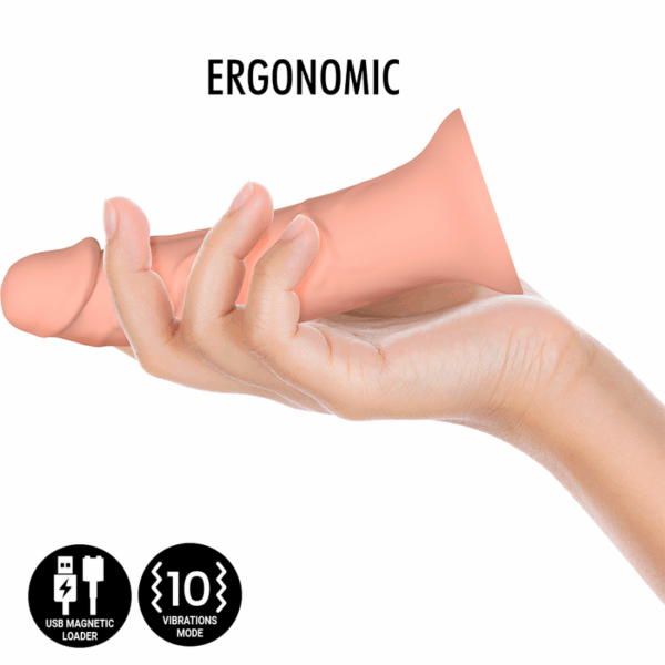MYTHOLOGY - ASHER ORIGINAL DILDO S - VIBRATORE COMPATIBILE CON TECNOLOGIA WIRELESS WATCHME - immagine 5