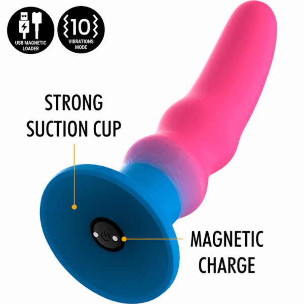 MYTHOLOGY - KUNO UTOPIA DILDO M - VIBRATORE COMPATIBILE CON TECNOLOGIA WIRELESS WATCHME - immagine 3