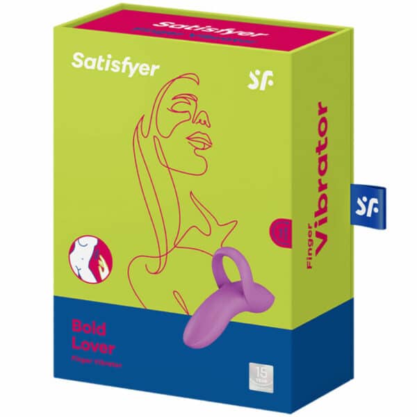 SATISFYER - VIBRATORE DA DITO BOLD LOVER ROSA - immagine 4