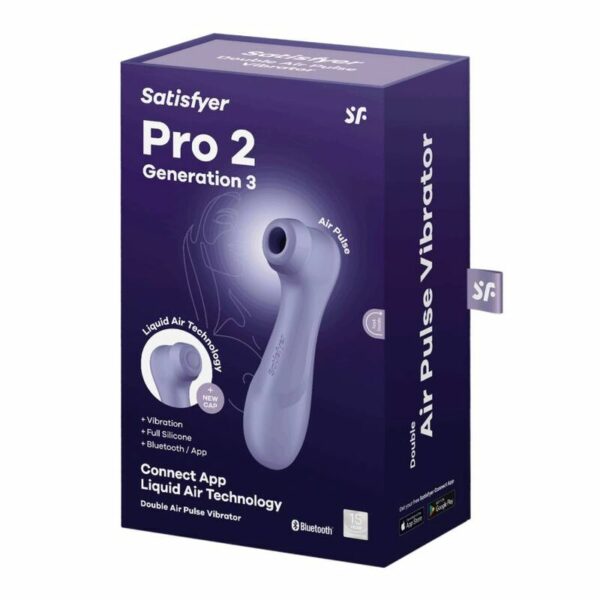 SATISFYER - PRO 2 GENERAZIONE 3 BLUETOOTH LILLA E APP - immagine 4