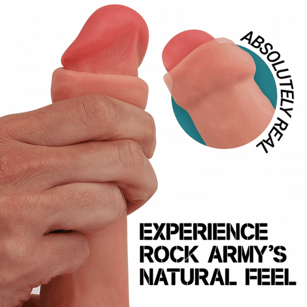 ROCKARMY - SILICONE LIQUIDO VOLPE 19 CM -O- 3,2 CM - immagine 2