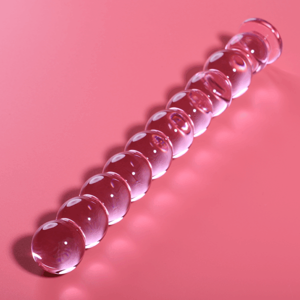 NEBULA SERIES BY IBIZA - MODELLO 22 DILDO IN VETRO BOROSILICATO ROSA 21.5 CM -O- 2.5 CM - immagine 2