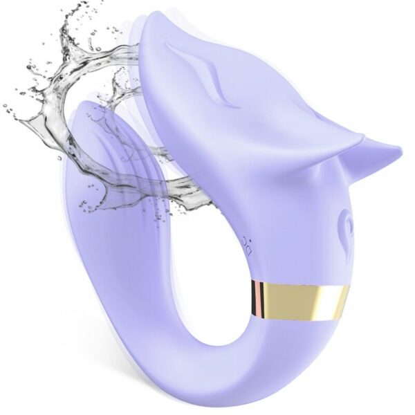 ARMONY - VIBRATORE FOX PER COPPIA TELECOMANDO VIOLA - immagine 3