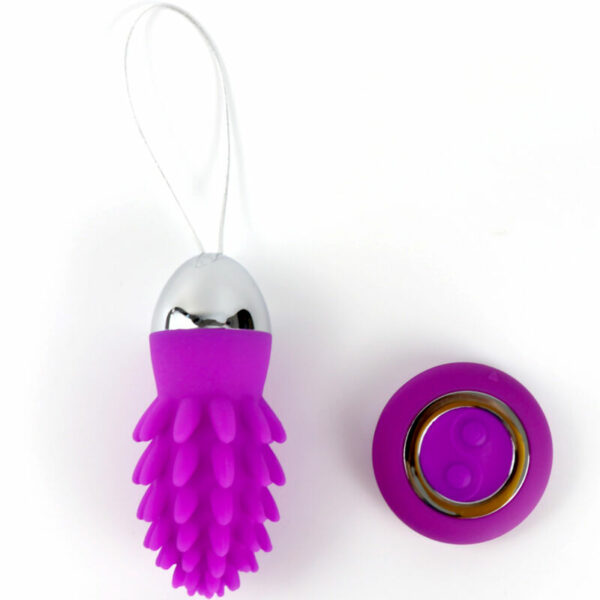 ARMONY - TELECOMANDO OCTOPUS CACTUS UOVO VIBRANTE VIOLA - immagine 2