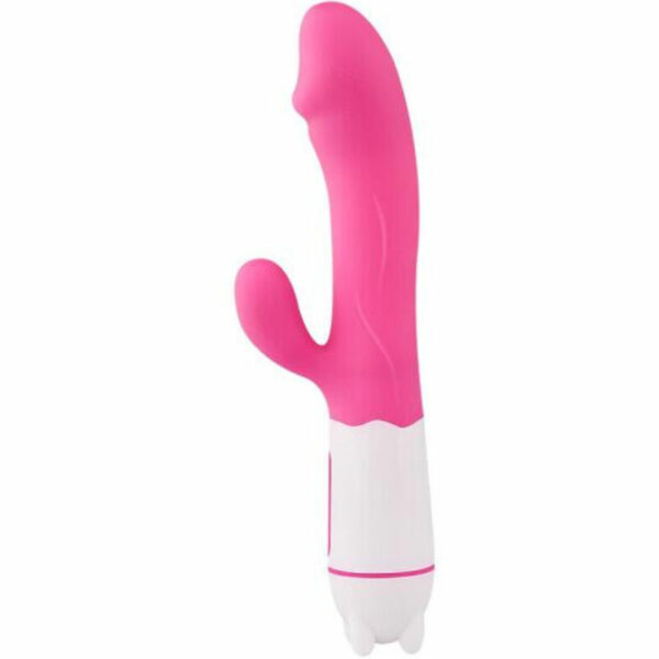 ARMONY - VIBRATORE HAPPY E STIMOLATORE FUCSIA RICARICABILE - immagine 3