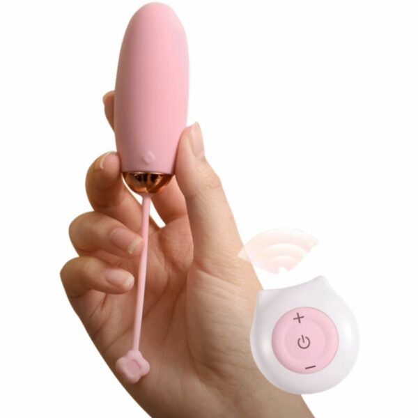 ARMONY - KITTY FUN VIBRATORE UOVO TELECOMANDO 10 VIBRAZIONI ROSA - immagine 3