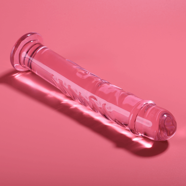 NEBULA SERIES BY IBIZA - MODELLO 16 DILDO IN VETRO BOROSILICATO ROSA 18.5 CM -O- 3 CM - immagine 2