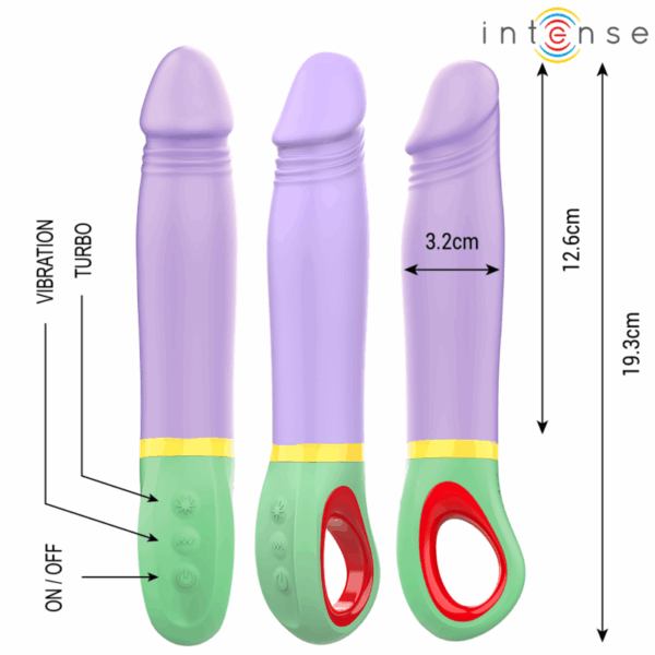 INTENSO - VIBRATORE VELMA CLASSIC VIOLA - immagine 2