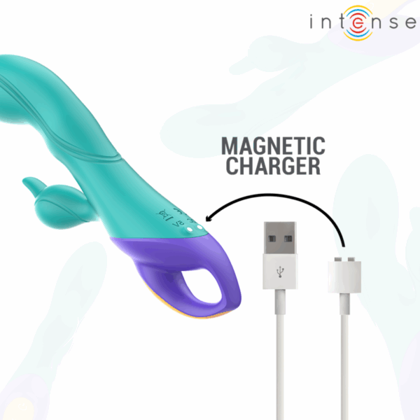 INTENSE - FRED VIBRATORE RABBIT BLU - immagine 3