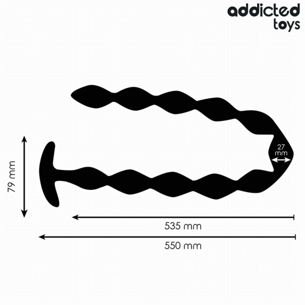 ADDICTED TOYS - TAPPO ANALE EXTRA LUNGO - immagine 3