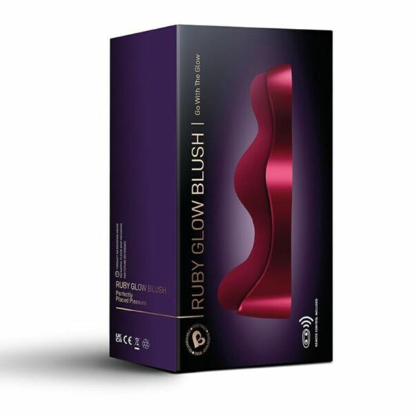 ROCKS-OFF - VIBRATORE PER PUNTO G ROSSO RUBY GLOW - immagine 5