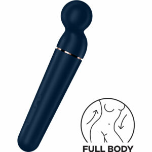 SATISFYER - MASSAGGIATORE VIBRATORE PLANET WAND-ER BLU