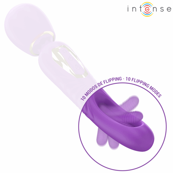 INTENSE - BACCHETTA VIBRANTE CHRISTY CON LINGUA MOBILE - immagine 3