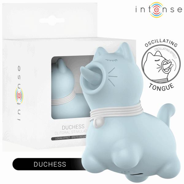 INTENSE - STIMOLATORE CLITORIDEO PER CUCCIOLI BLU