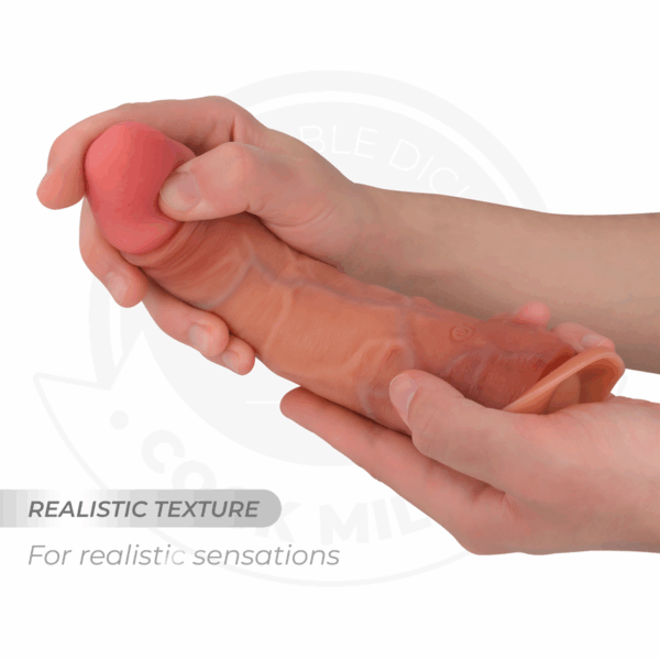 COCK MILLER - DILDO REALISTICO CON VENTOSA E TELECOMANDO VIBRAZIONE 20,5 CM - immagine 4
