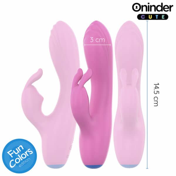ONINDER CUTE - VIBRATORE CONIGLIETTO D'AMORE PER PUNTO G E CLITORIDE - APP GRATUITA IN TUTTO IL MONDO - immagine 2