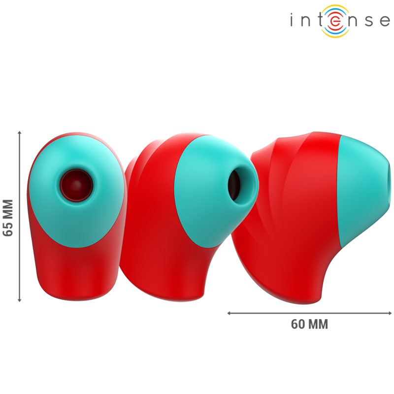 INTENSE - DONNE STIMOLATORE CLITORIDEO ROSSO/VERDE - immagine 3