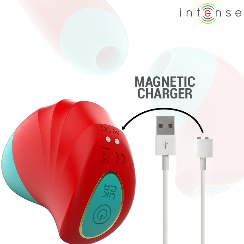 INTENSE - DONNE STIMOLATORE CLITORIDEO ROSSO/VERDE - immagine 4
