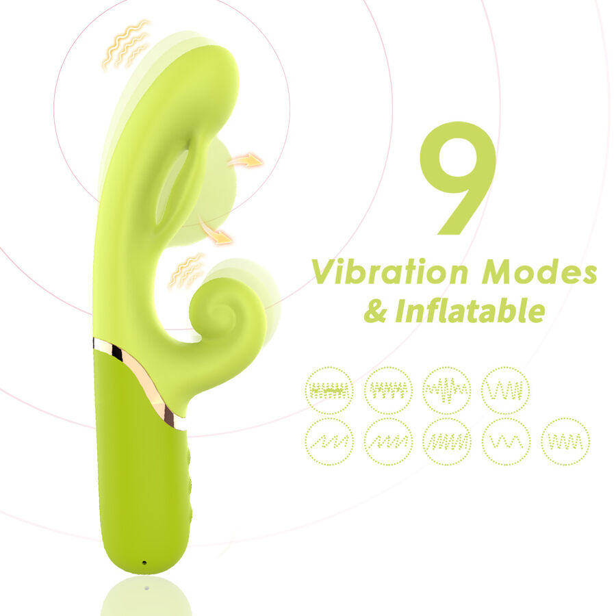 ARMONY - STIMOLATORE VIBRATORE VERDE - immagine 3