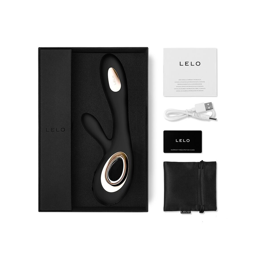 LELO - VIBRATORE SORAYA WAVE CONIGLIO NERO - immagine 2