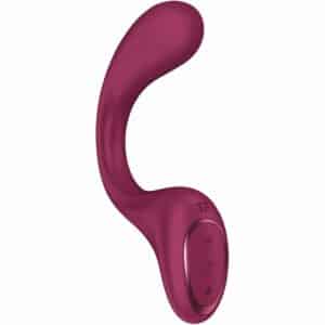 SATISFYER - G PER DEA 2 VIBRATORE CONIGLIO BOTTIGLIA BORDEAUX